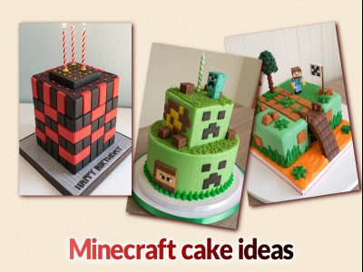 Minecraft Birthday cake ideas